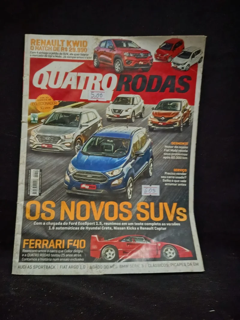 Revista Quatro Rodas N° 698