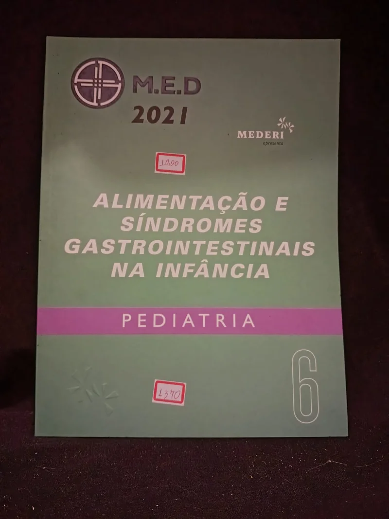 Pediatria - Alimentação e sindromes gastrointestinais na infancia - 6