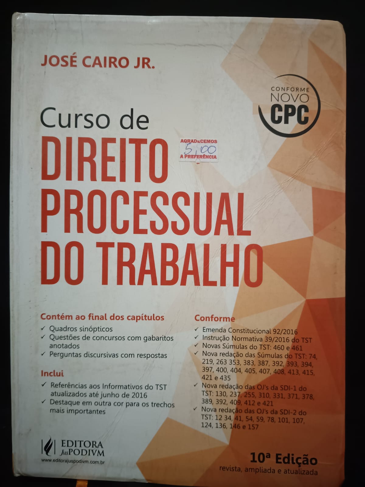 Curso de Direito Processual do Trabalho