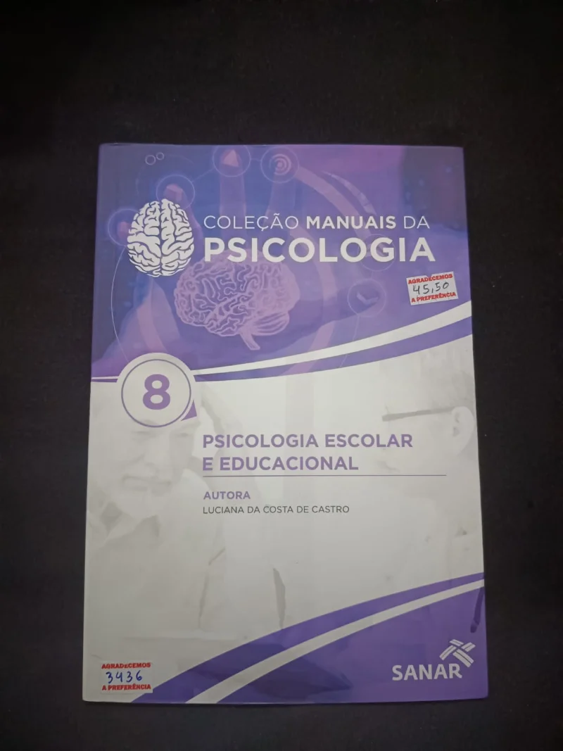 Coleção Manuais da Psicologia 8 - Psicologia Escolar e Educacional