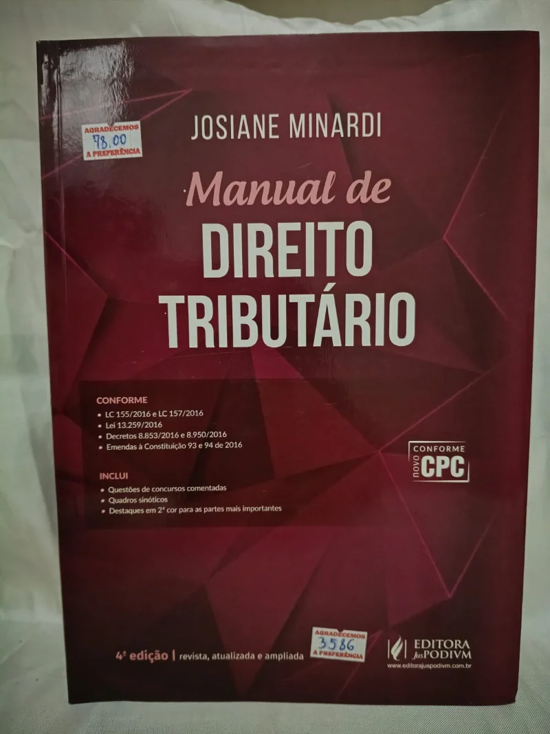 Manual de Direito Tributário