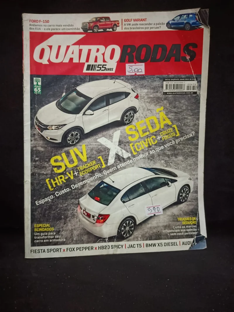 Revista Quatro Rodas N° 670