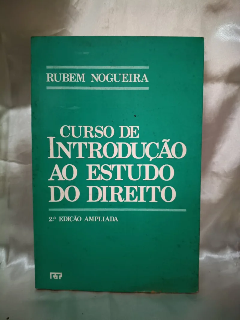 Curso de Introdução ao estudo do direito