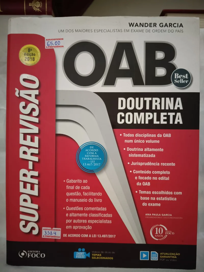 Super Revisão OAB - Doutrina Completa