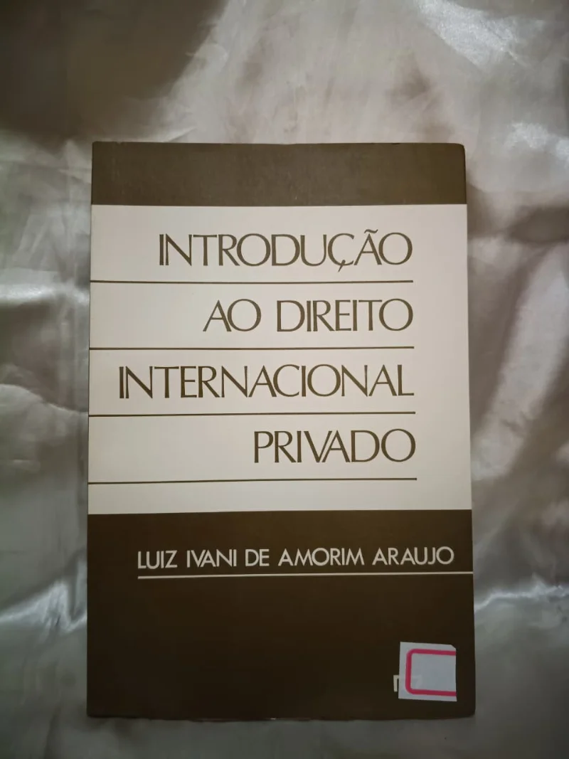 Introdução ao direito internacional privado