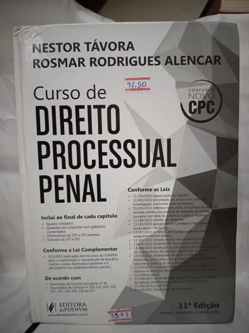 Curso de Direito Processual Penal
