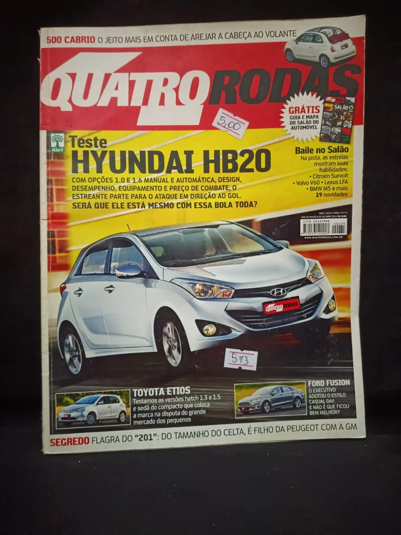 Revista Quatro Rodas N° 635