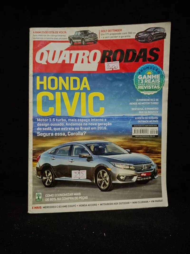 Revista Quatro Rodas N° 678