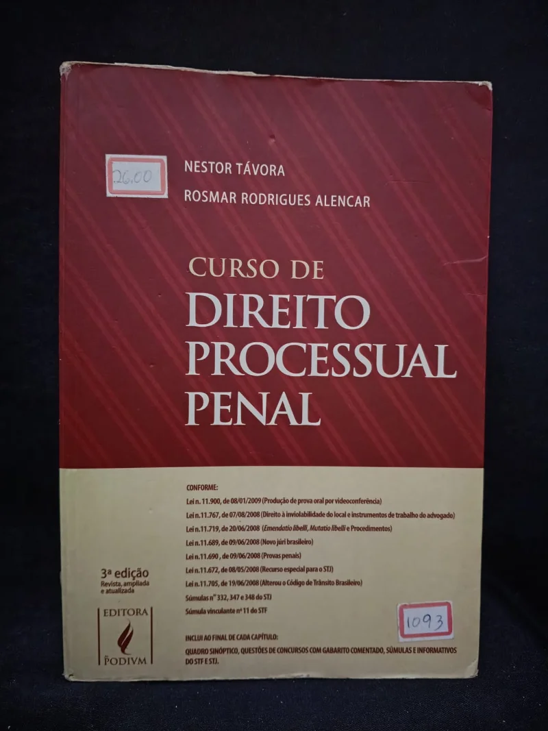 Curso de Direito Processual Penal