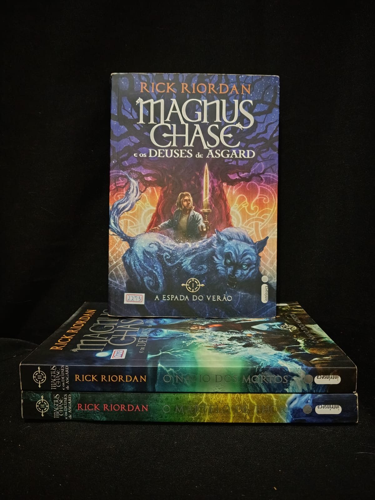 Coleção: Magnus Chase e os Deuses de Asgard: O Navio dos Mortos , O Martelo de Thor e A Espada do Verão