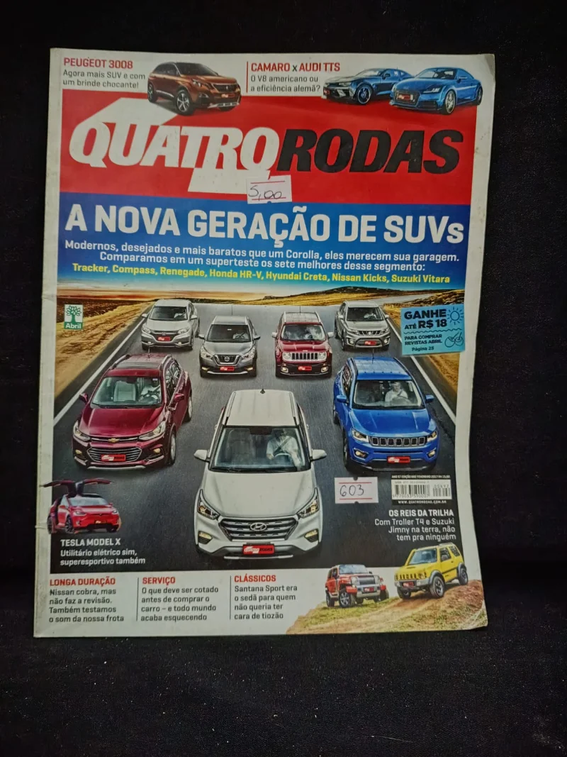 Revista Quatro Rodas N° 692