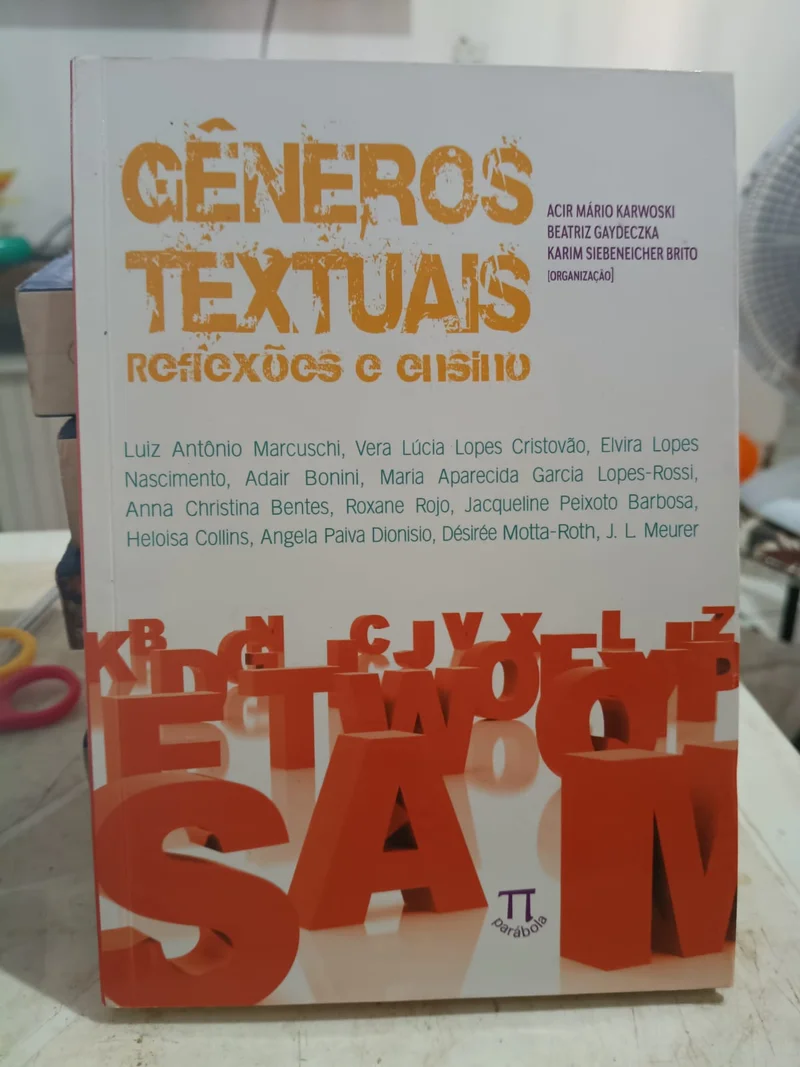 Gêneros textuais - reflexões e ensino
