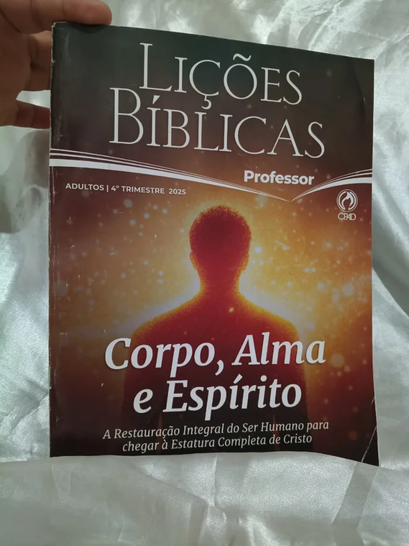 Lições Bíblicas Corpo, Alma e Espirito - Professor