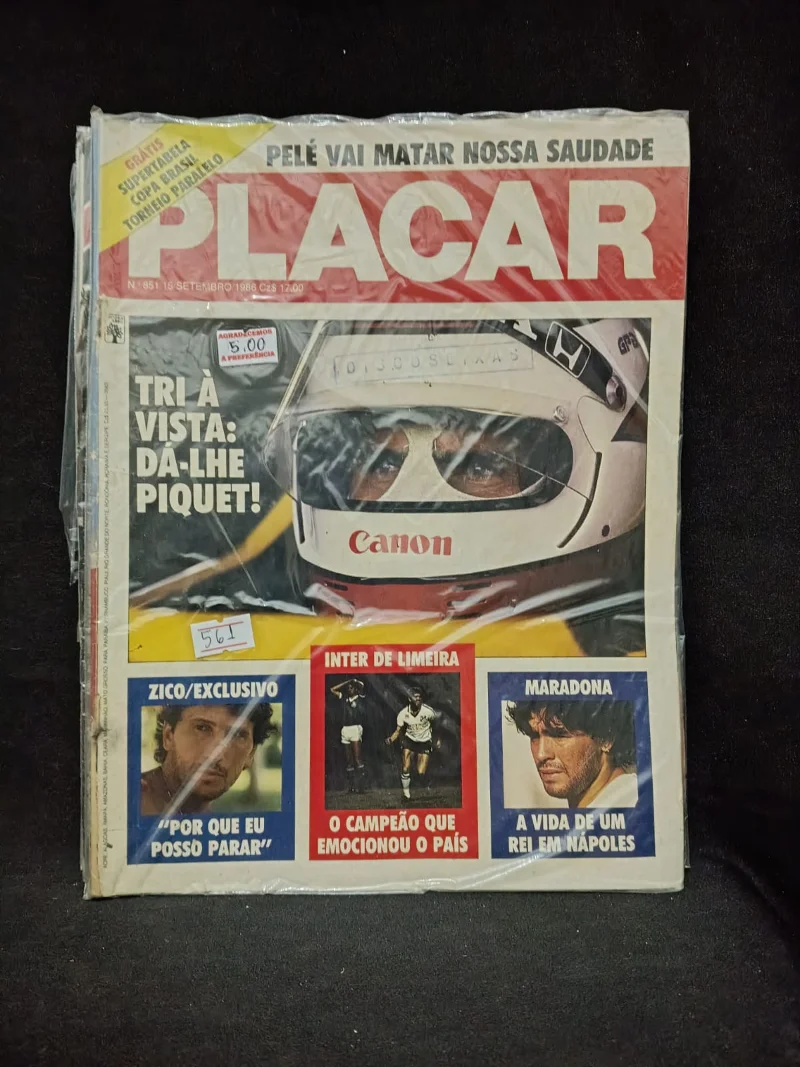 Revista Placar N° 851