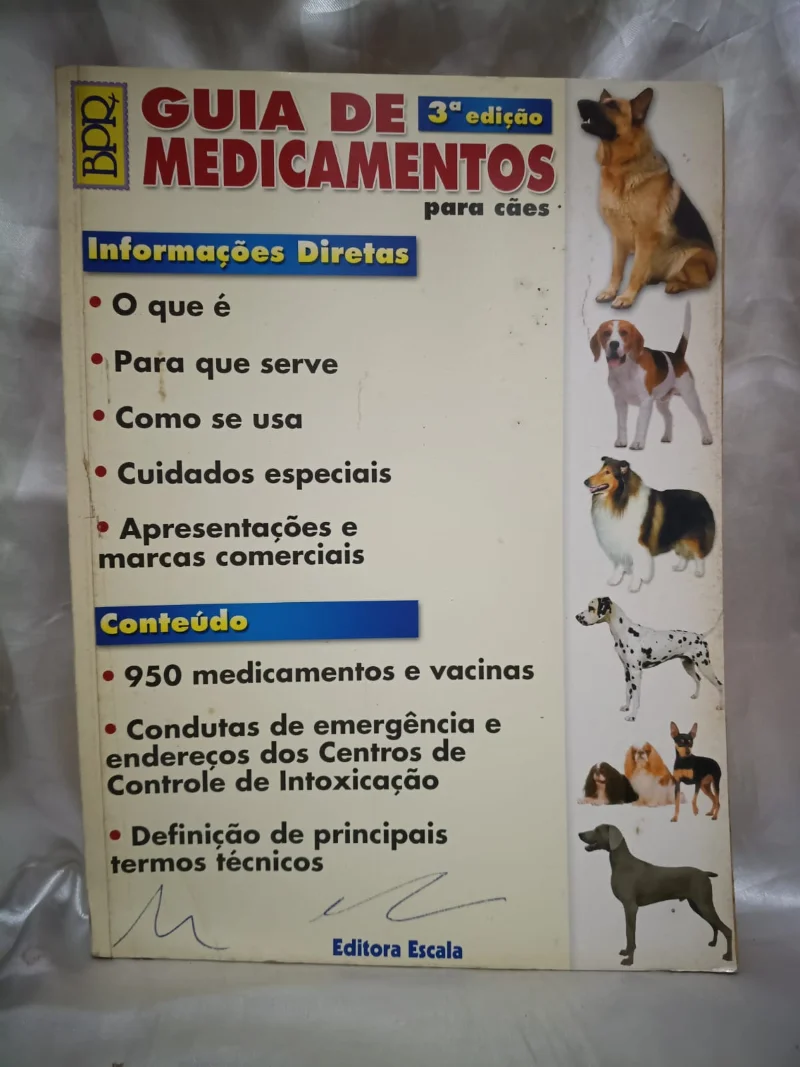 Guia de Medicamentos para cães