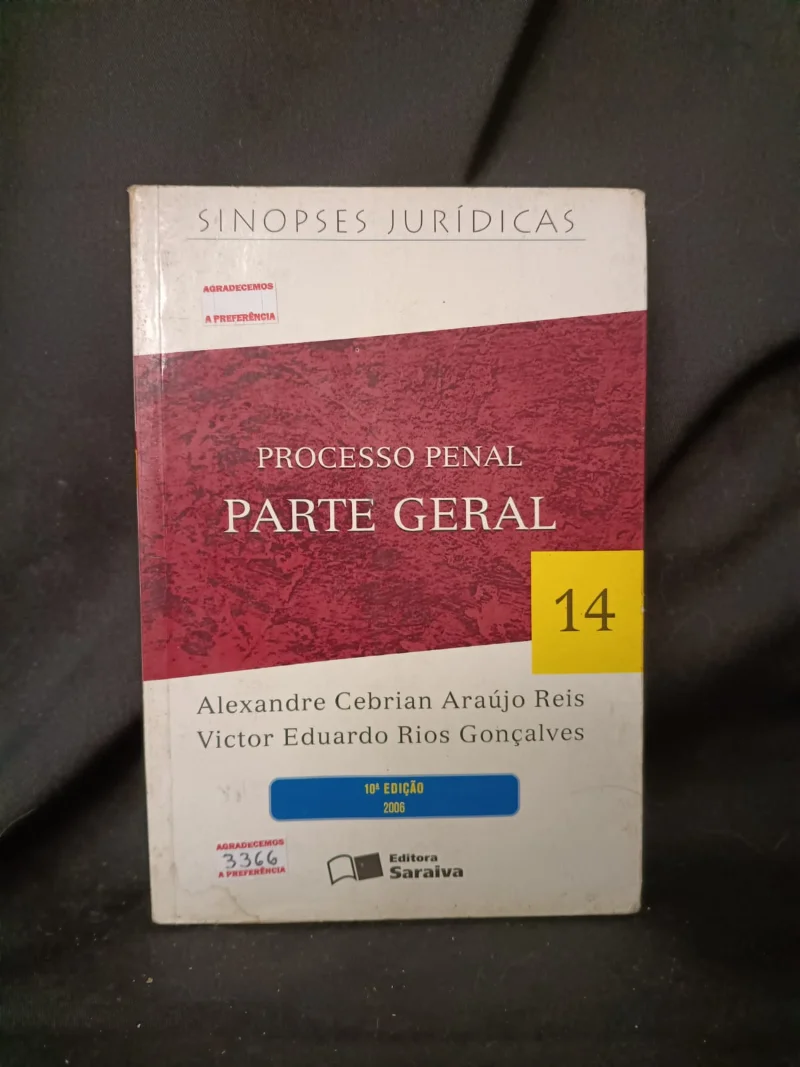 Sinopses Jurídicas - Parte Geral
