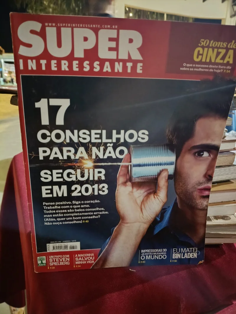 12 Conselhos para não seguir em 2013 (Janeiro 2013)