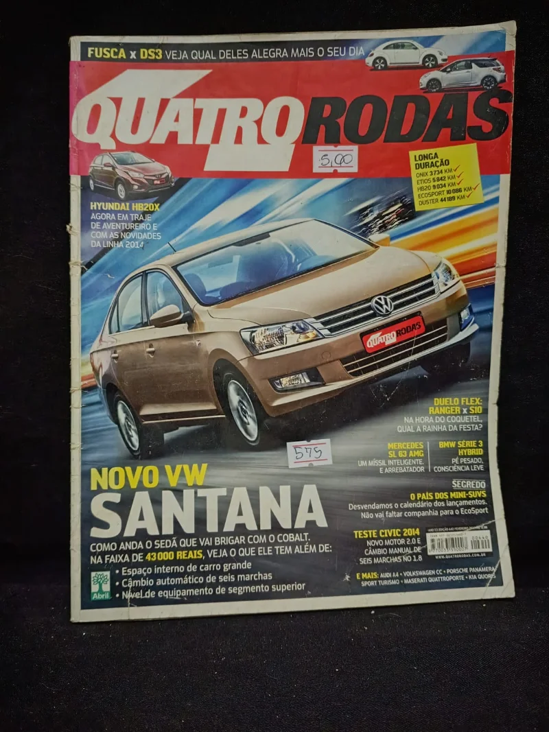 Revista Quatro Rodas N° 640