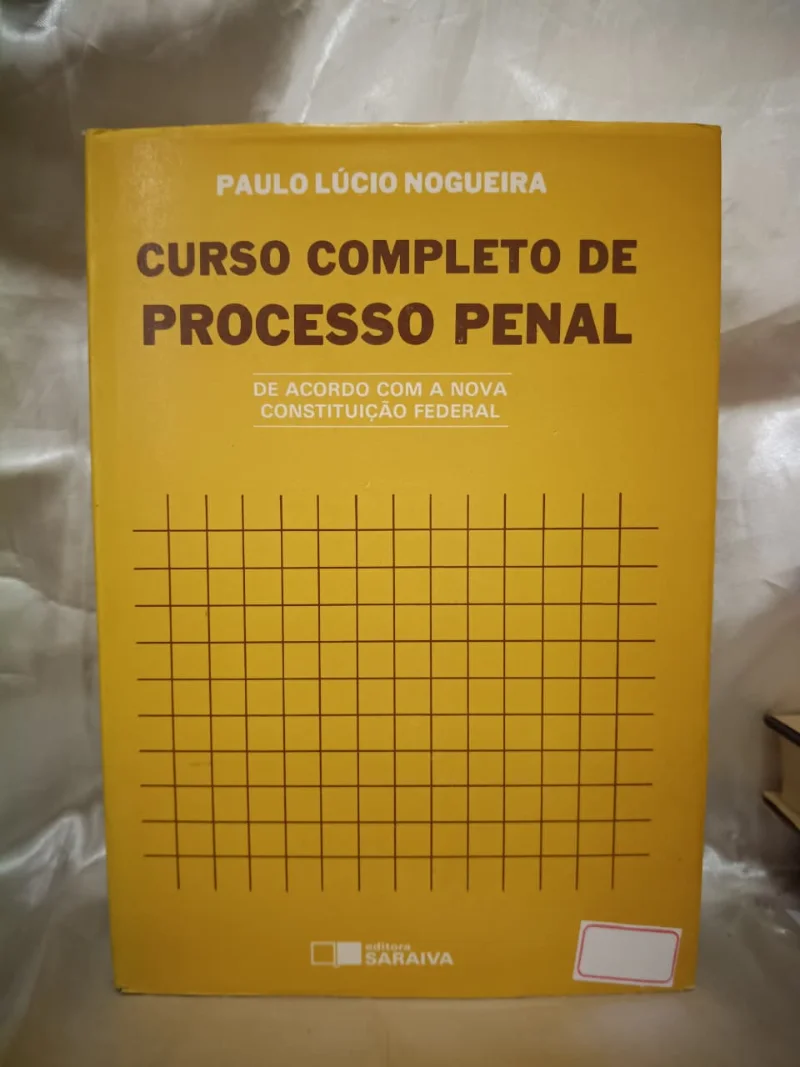 Curso completo de processo penal