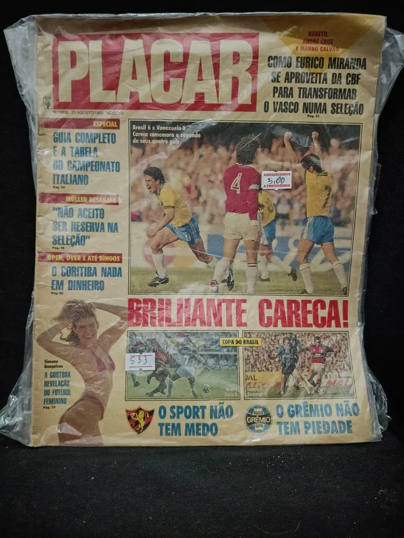 Revista Placar N° 1002