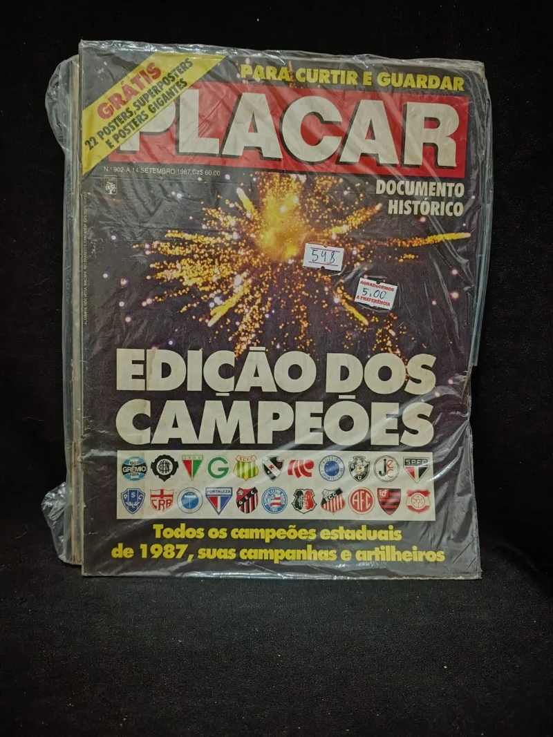 Revista Placar N°  902-A