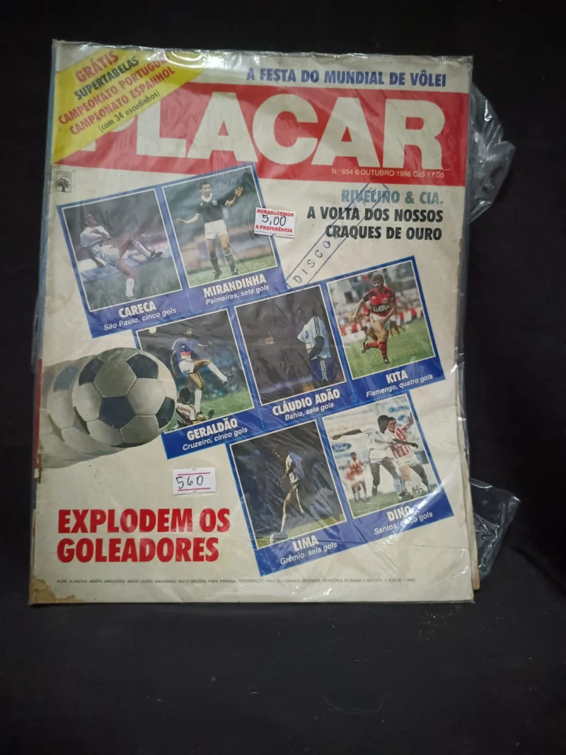 Revista Placar N° 854