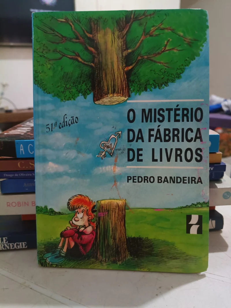 O mistério da fábrica de livros