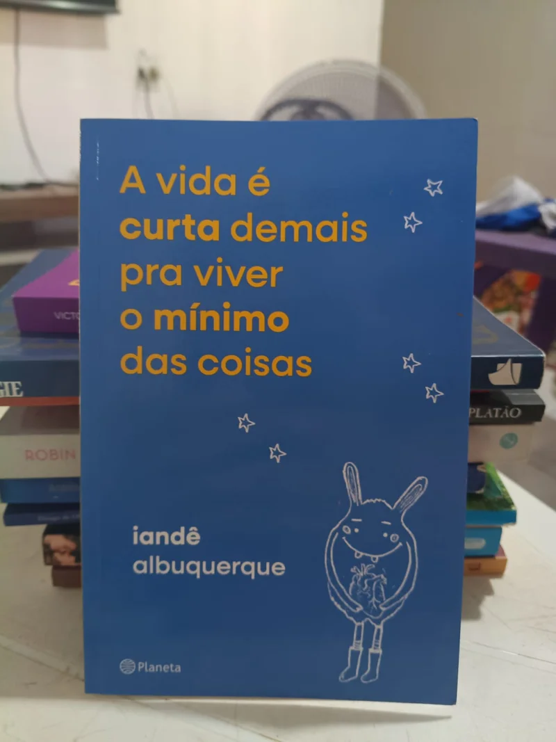 A vida é curta demais pra viver o mínimo das coisas