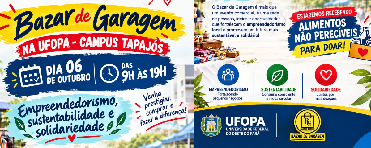 Cartaz de Bazar de Garagem