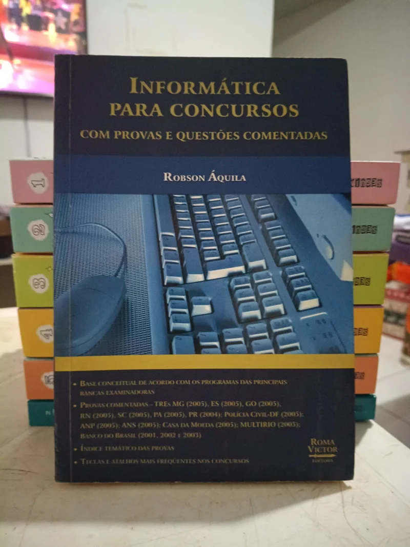 Informática para concursos com provas e questões comentadas